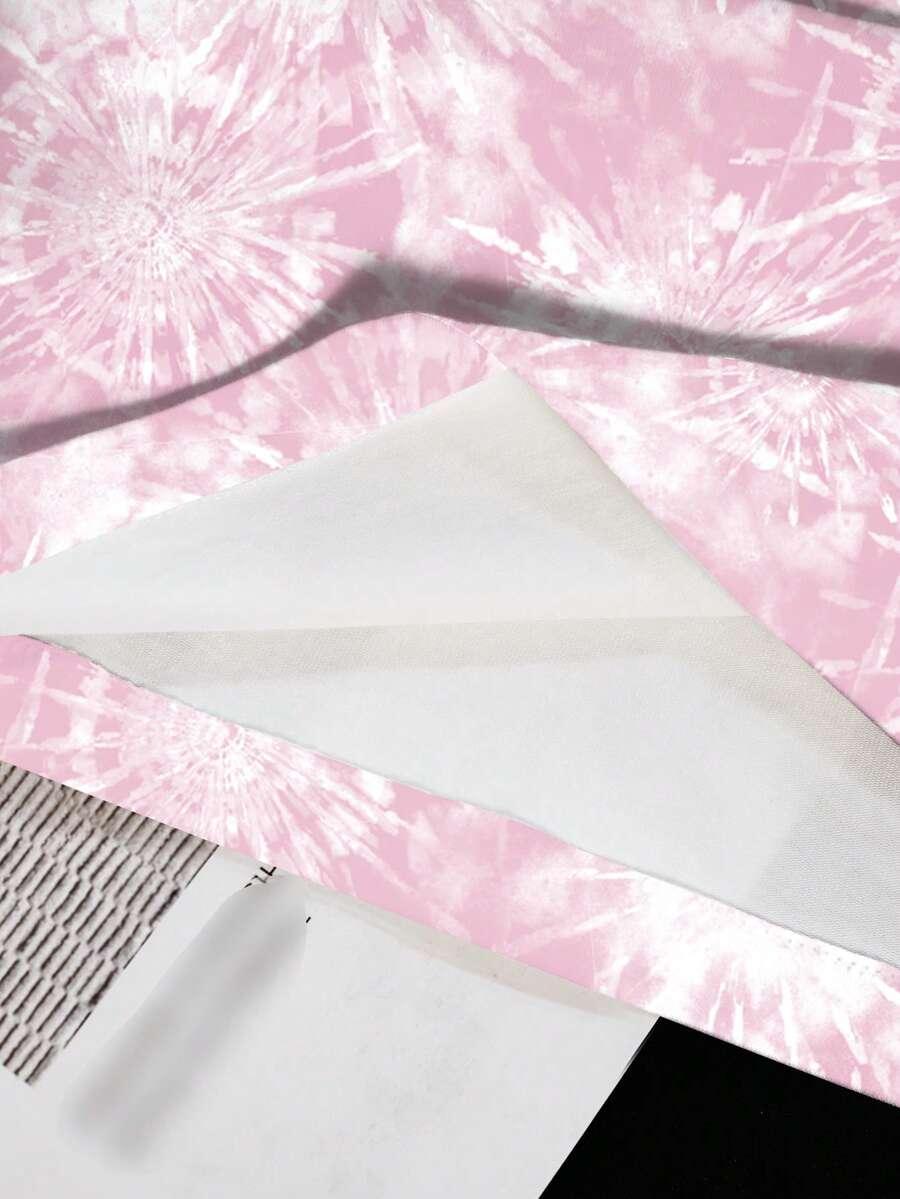różowy t-shirt print