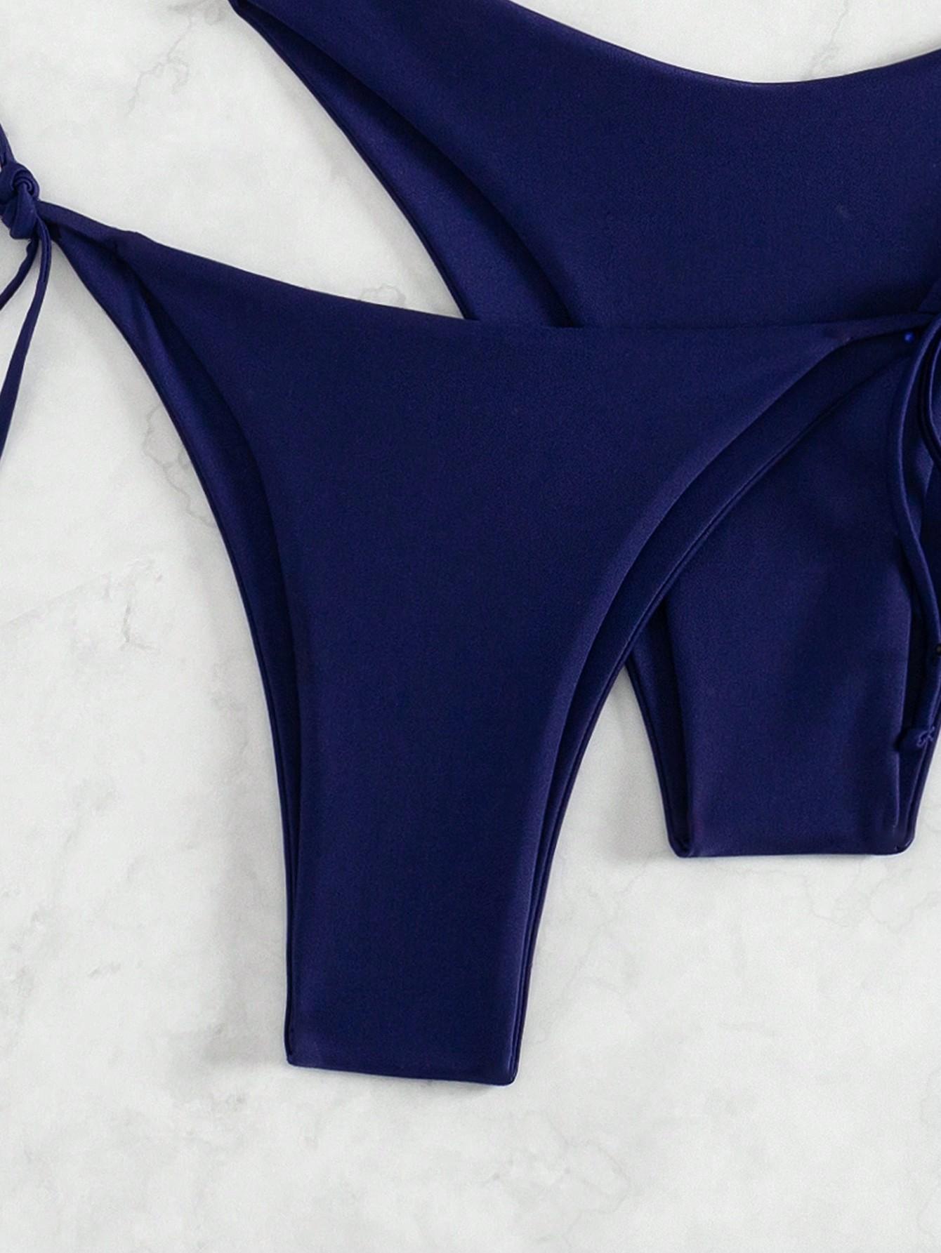 GRANATOWY KOMPLET BIKINI