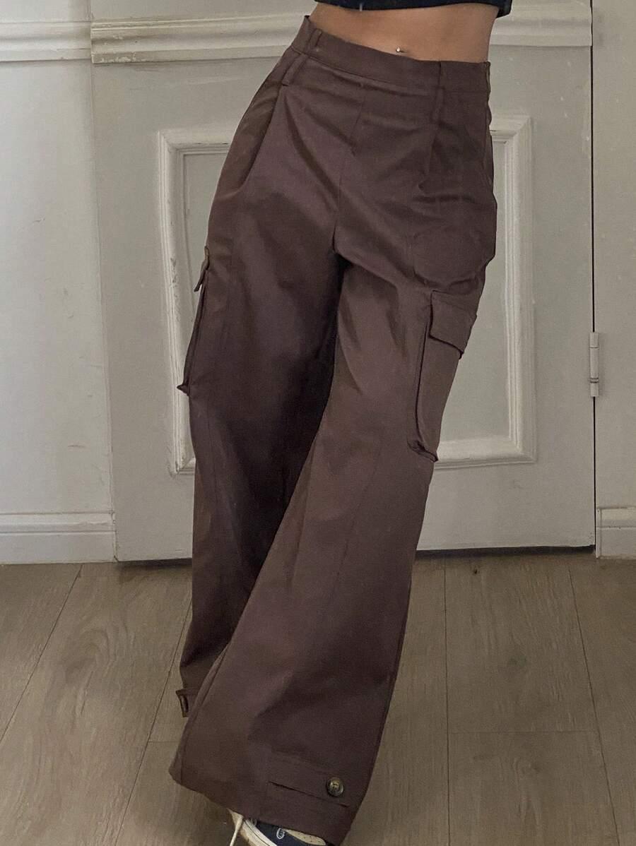 SPODNIE DAMSKIE CASUAL PROSTE REGULAR