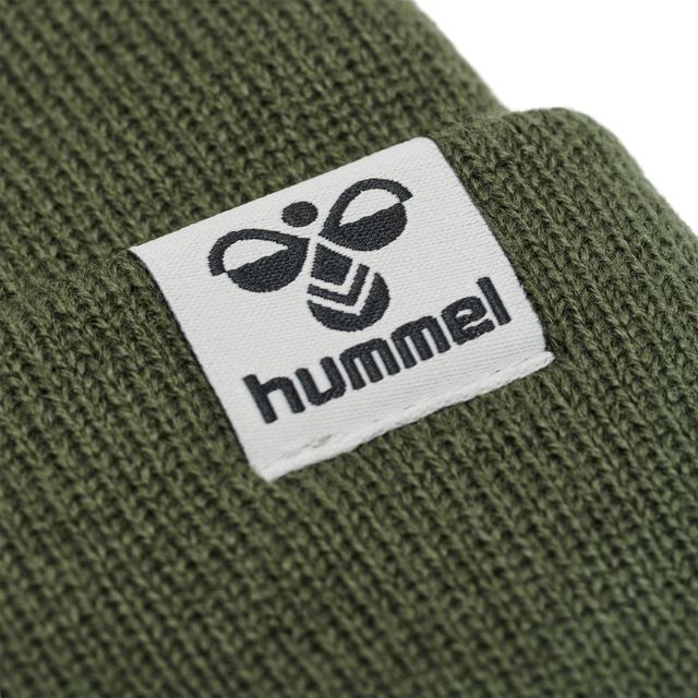 ZIELONA CZAPKA BEANIE LOGO