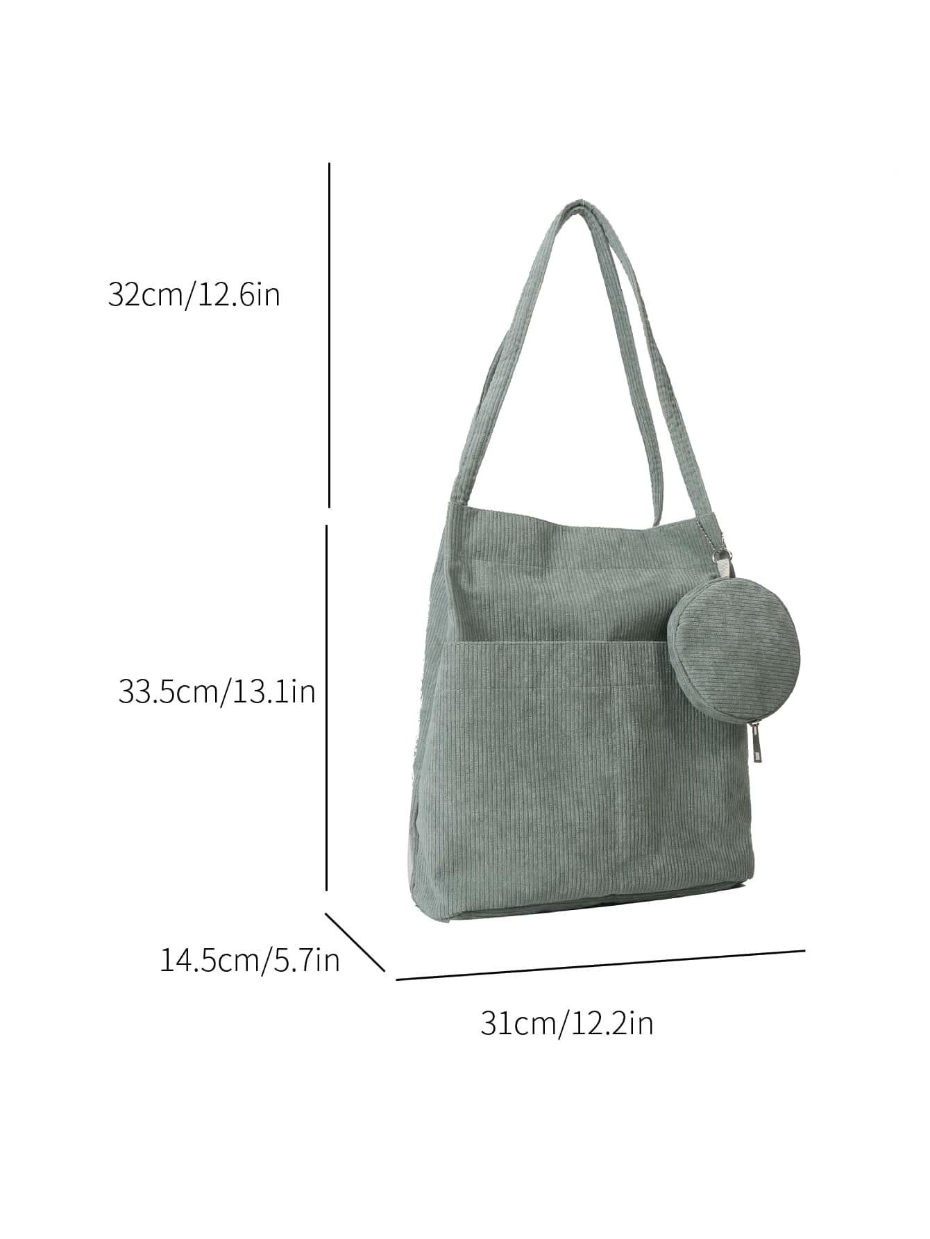 miętowa torebka shopper