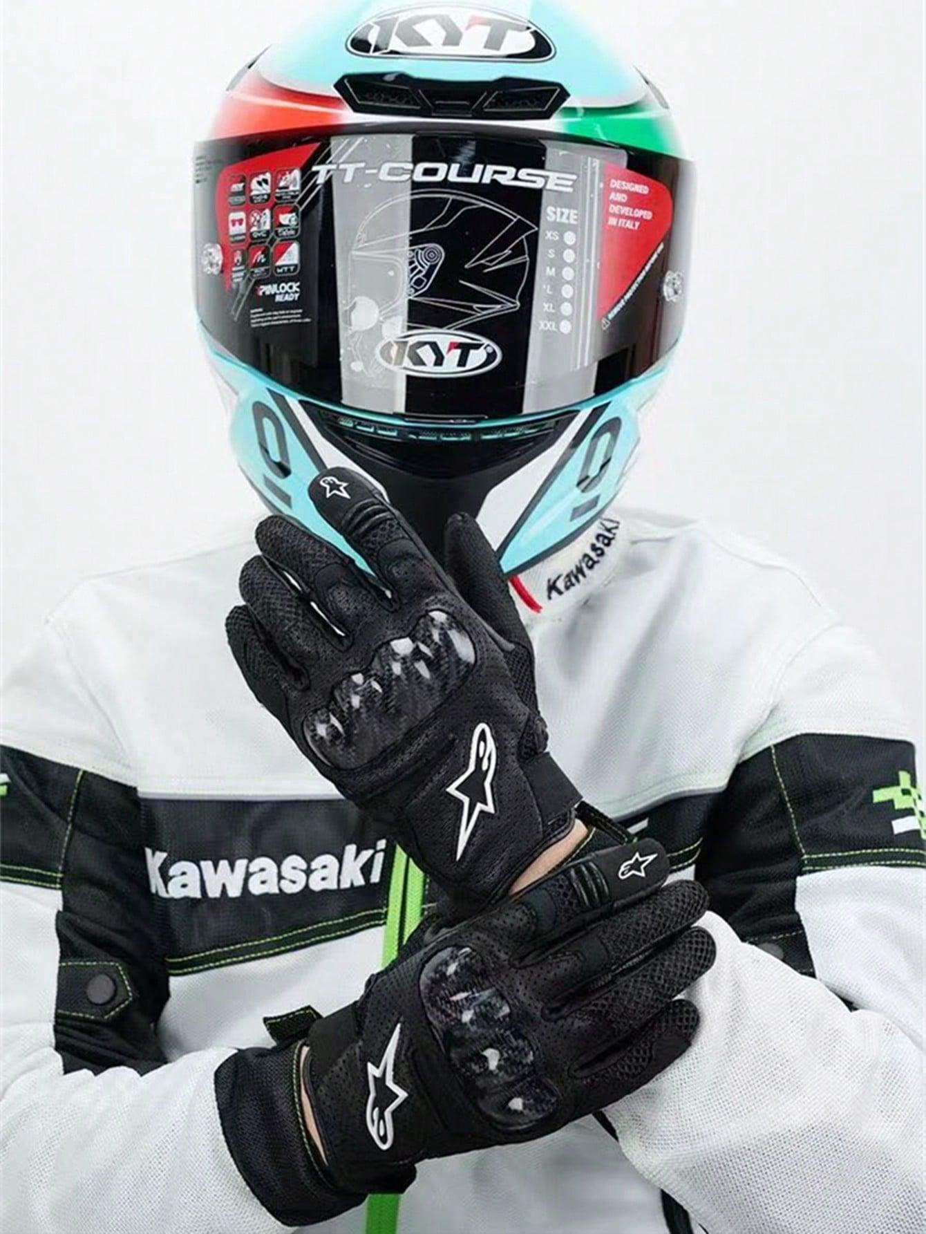 RĘKAWICE MOTOCYKLOWE CZARNE 