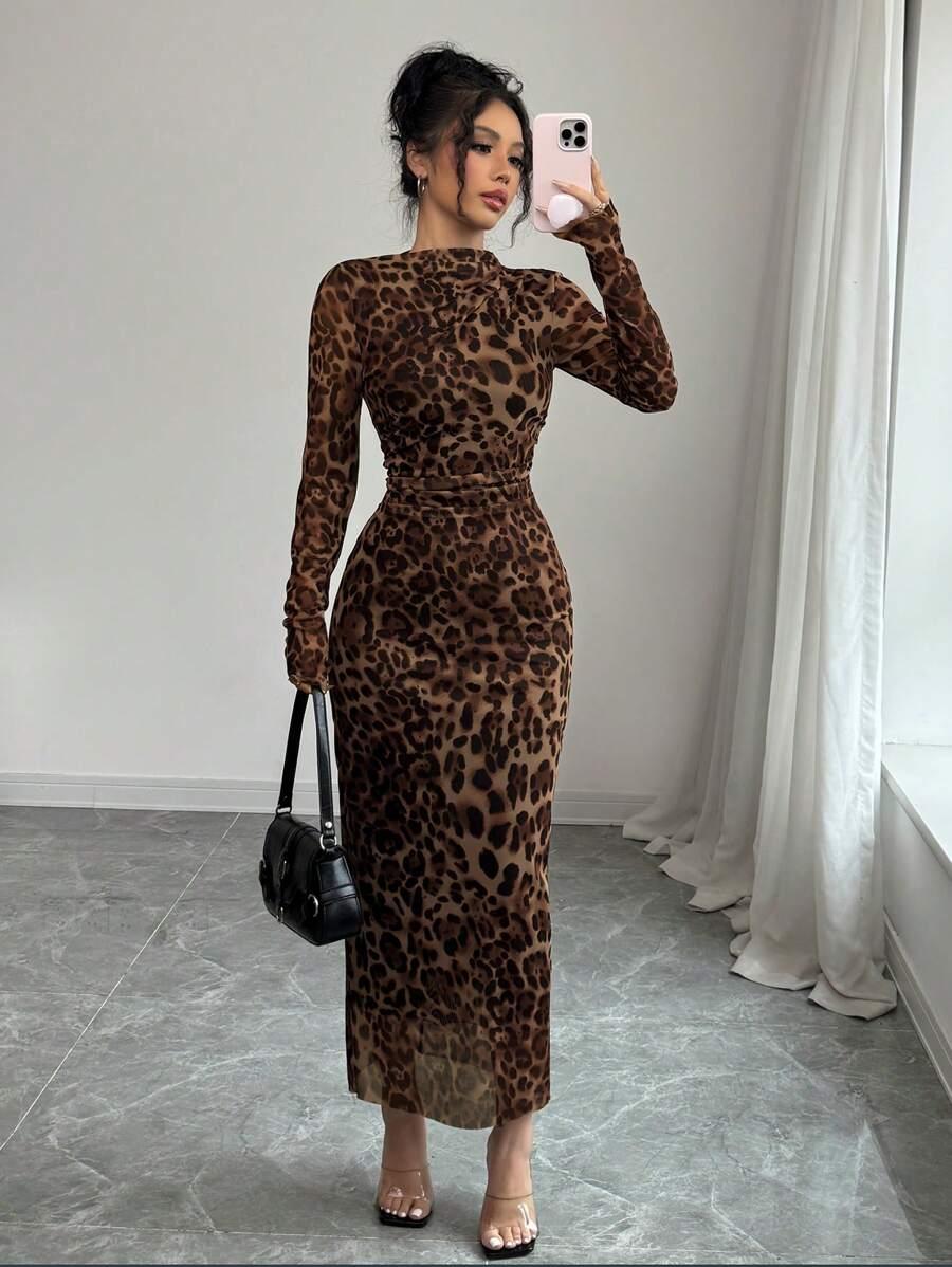 SUKIENKA ANIMAL PRINT