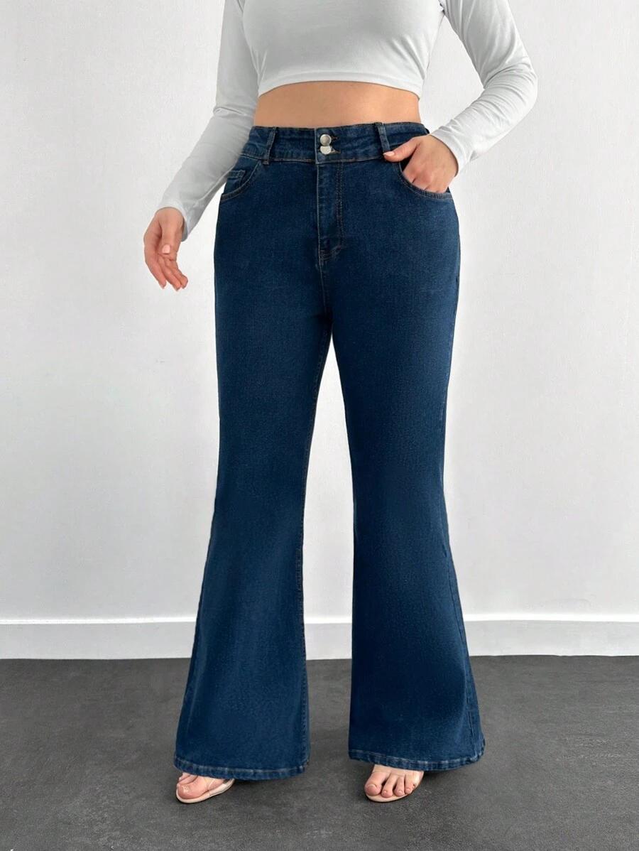 NIEBIESKIE SPODNIE JEANS 