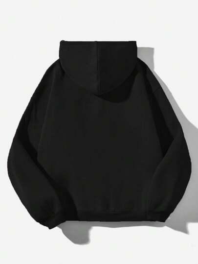 czarna bluza kaptur