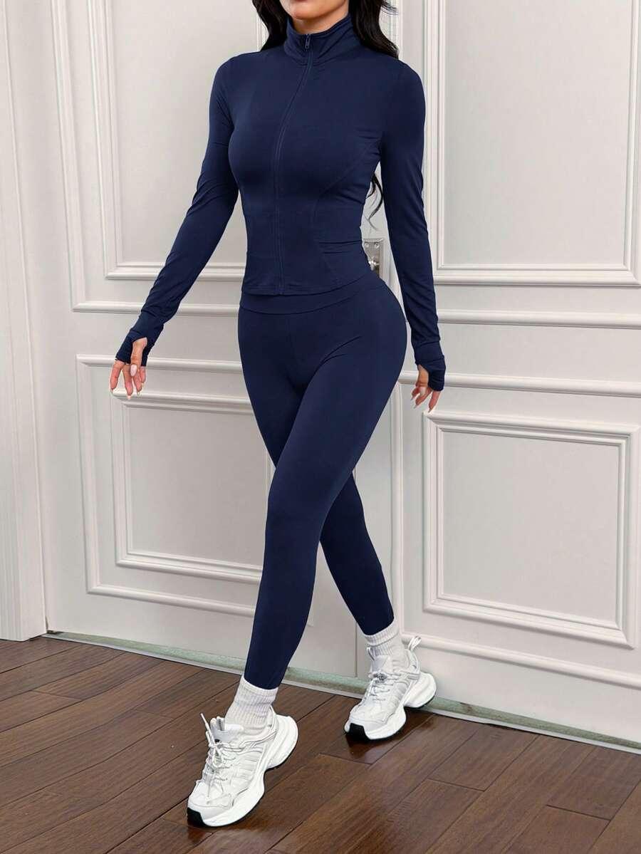 top bluza legginsy komplet