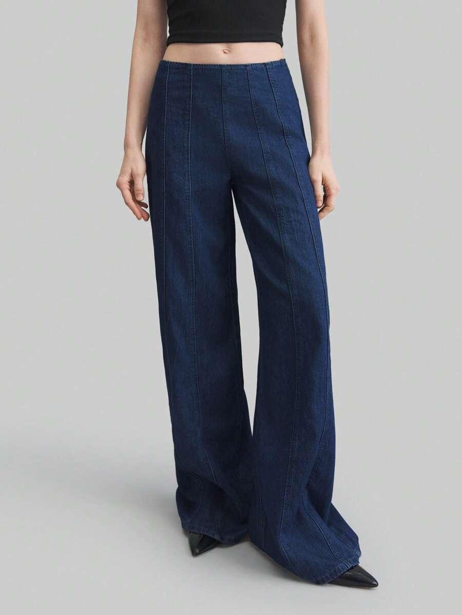 NIEBIESKIE SPODNIE JEANS 