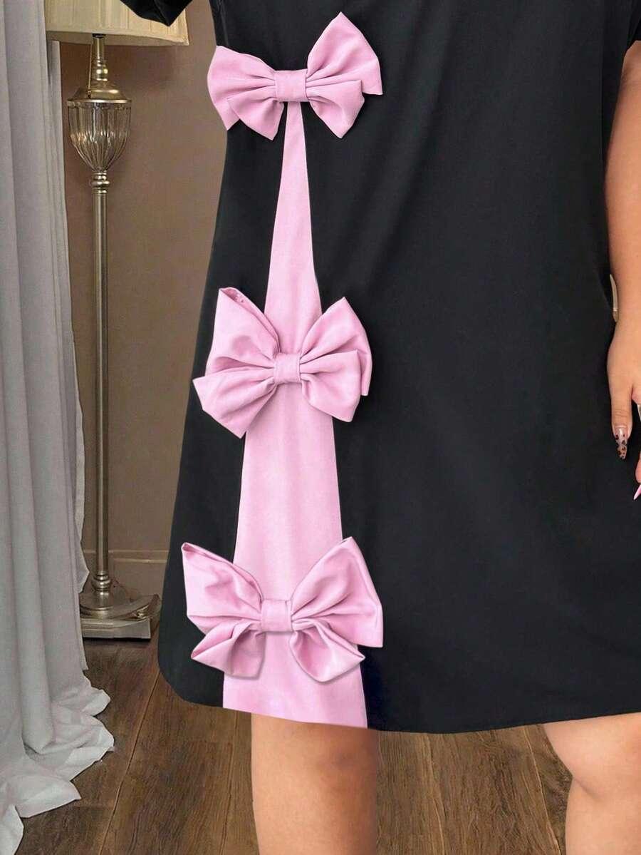 czarna mini sukienka