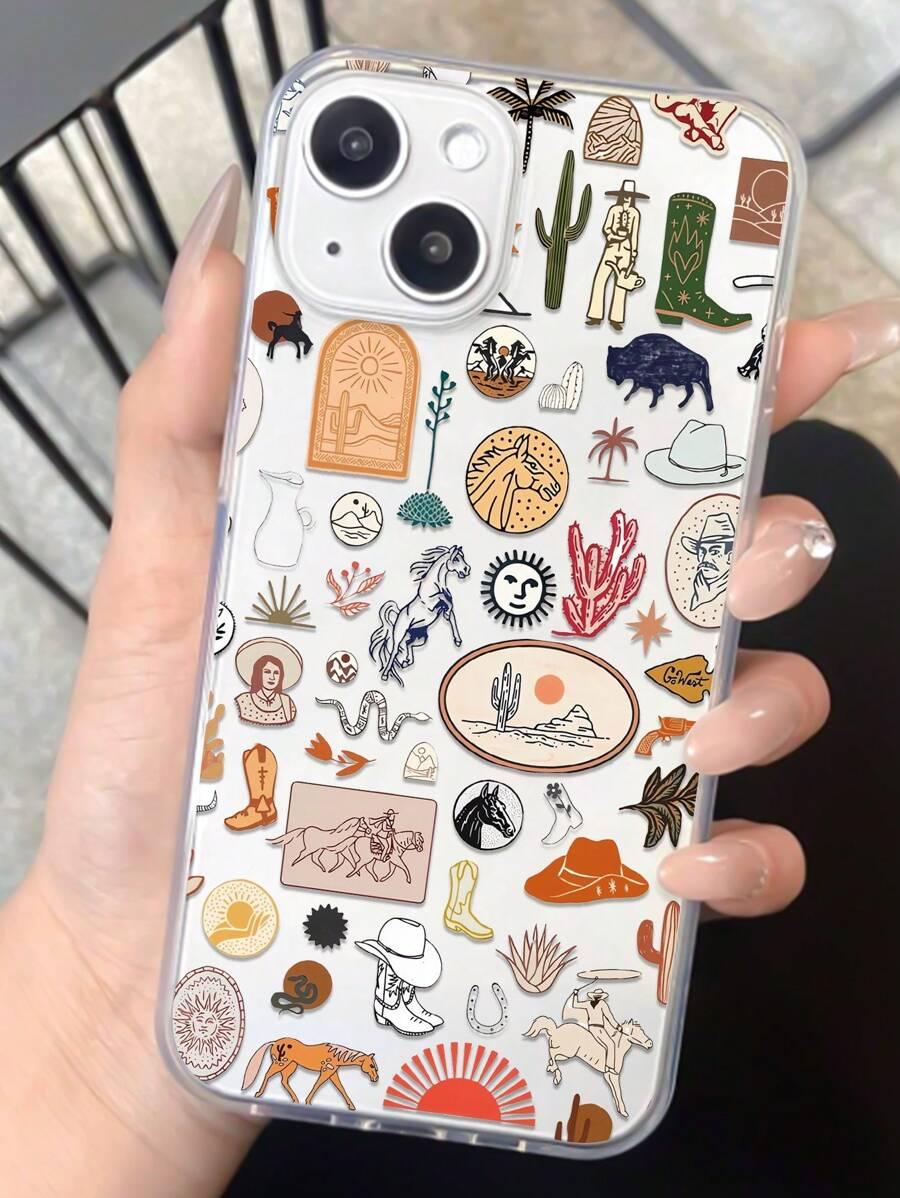 etui na telefon wzór