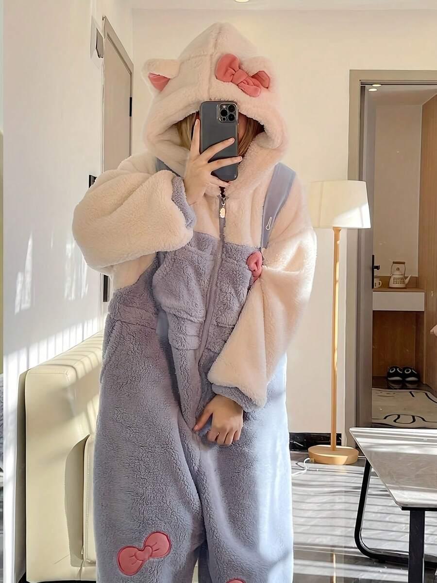 KOMBINEZON ONESIE Z KAPTUREM