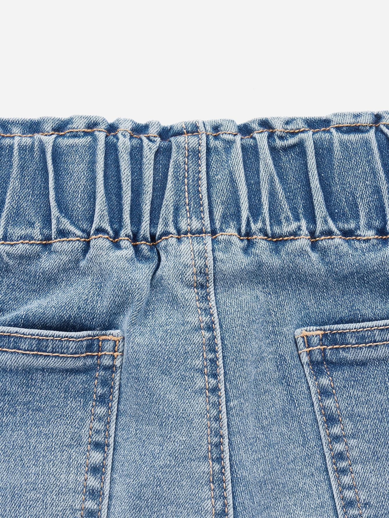 NIEBIESKIE SPODNIE JEANS