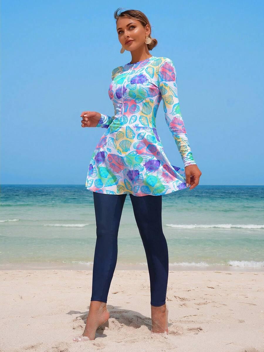 DWUCZĘŚCIOWY STRÓJ KĄPIELOWY BURKINI