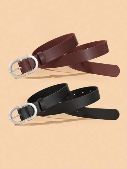 PASEK IMITACJA SKÓRY 2-PACK 