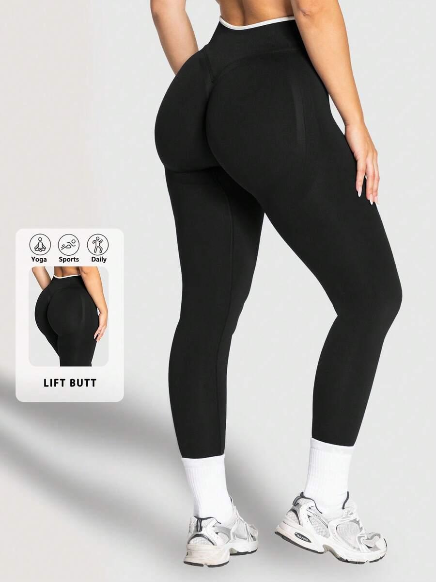 czarne legginsy wysoki stan