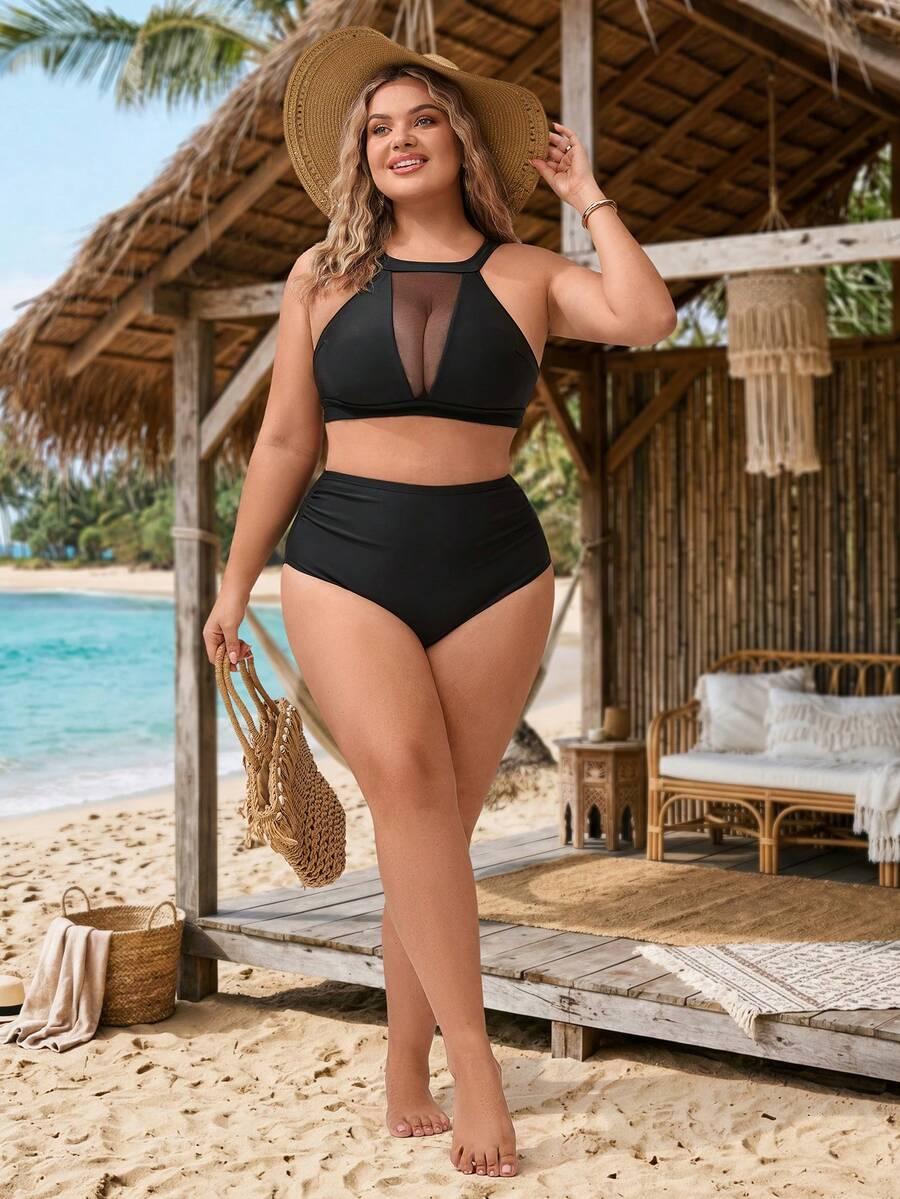 czarny dół od bikini 