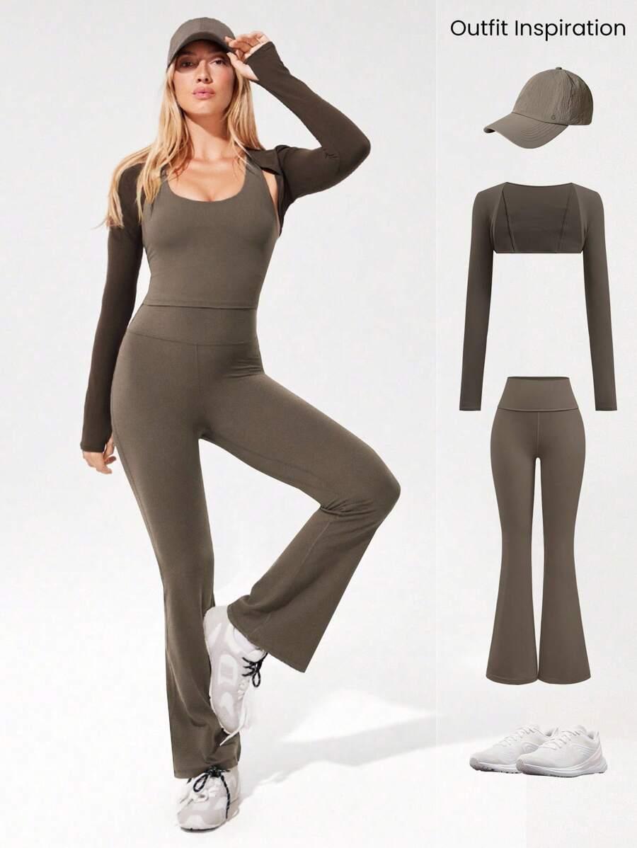 szary sportowy top