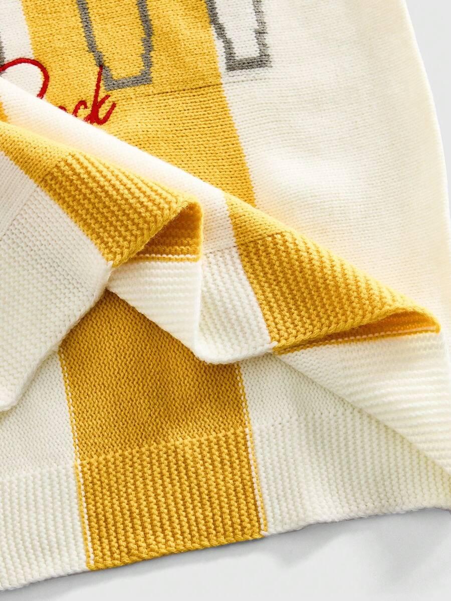 SWETER MĘSKI W PASKI