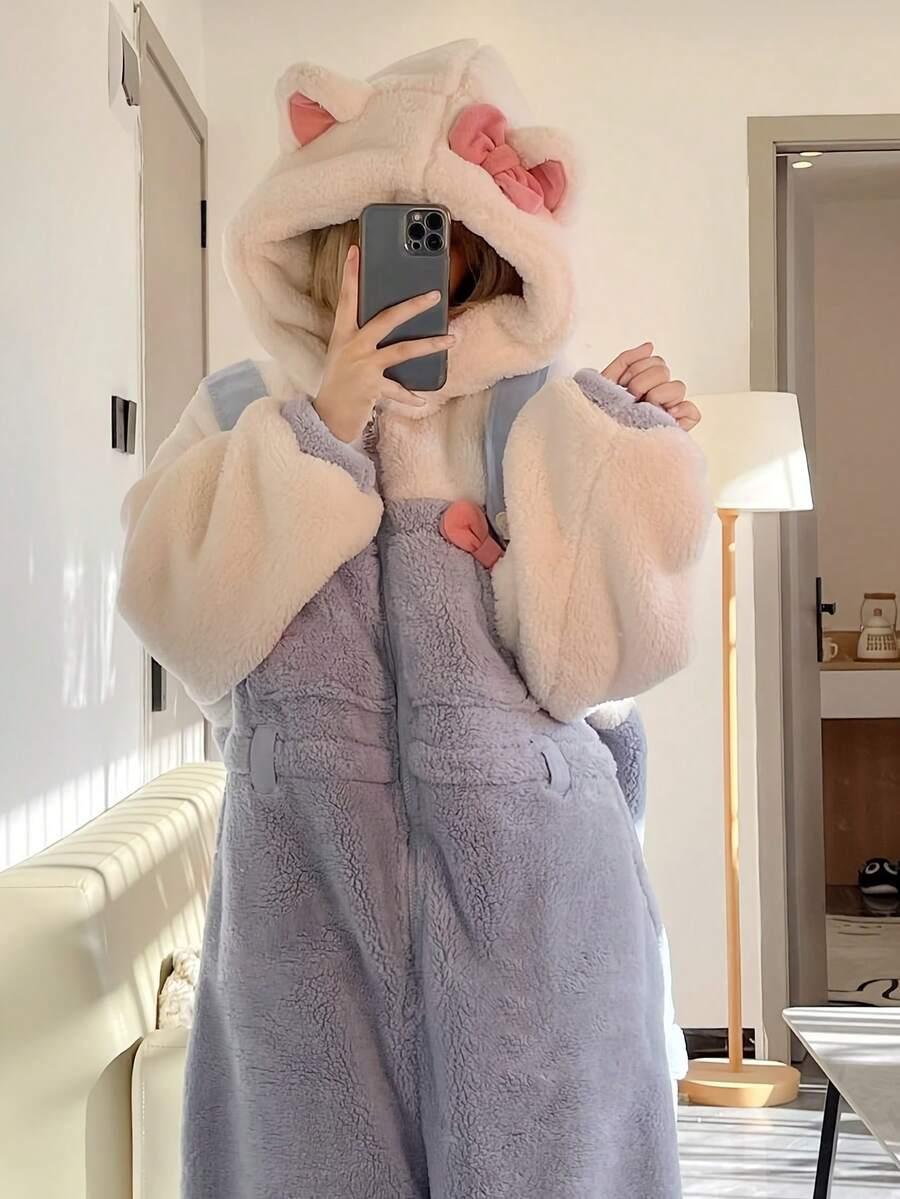 KOMBINEZON ONESIE Z KAPTUREM