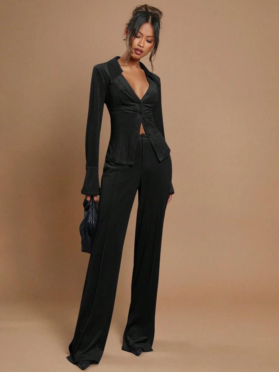 KOMPLET BLUZA SPODNIE
