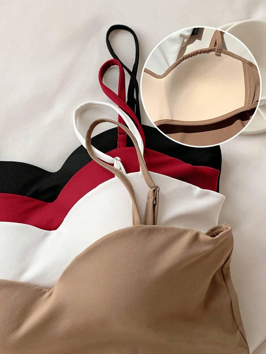 czarny crop top wbudowana miseczka