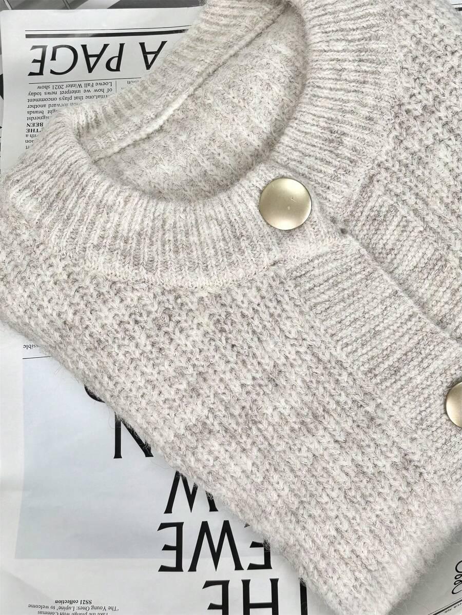 rozpinany sweter KARDIGAN OVERSIZE DŁUGI RĘKAW
