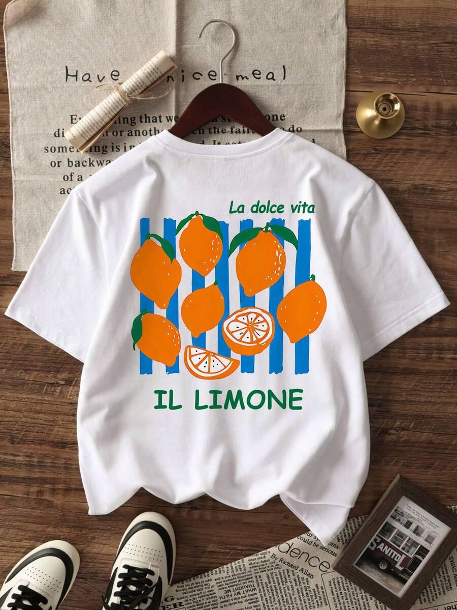 CHŁOPIĘCY T-SHIRT Z NADRUKIEM 5Y