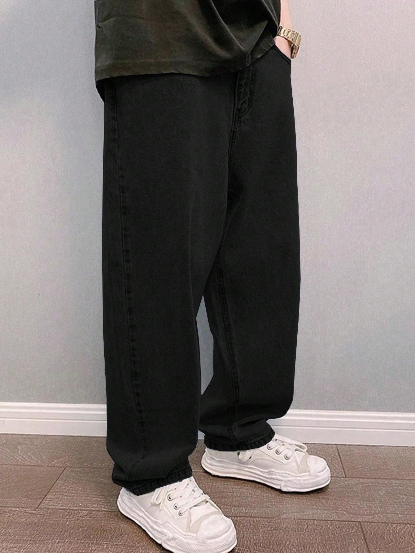 PROSTE SPODNIE JEANS 