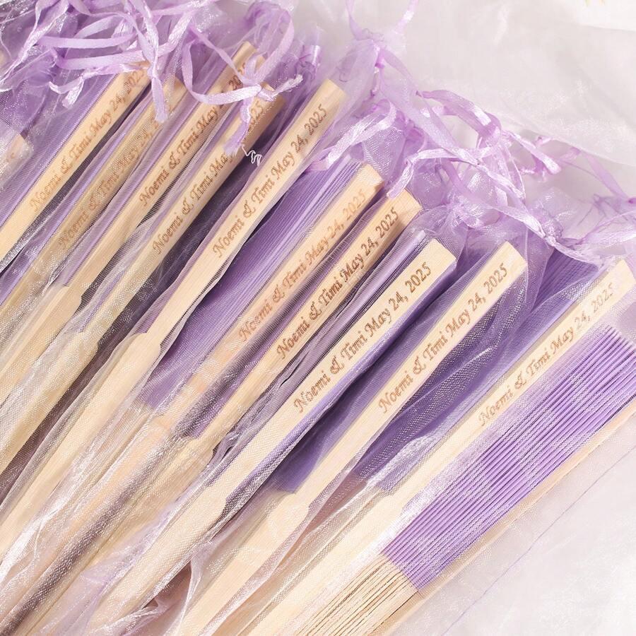 biały wachlarz woreczki 10-pack
