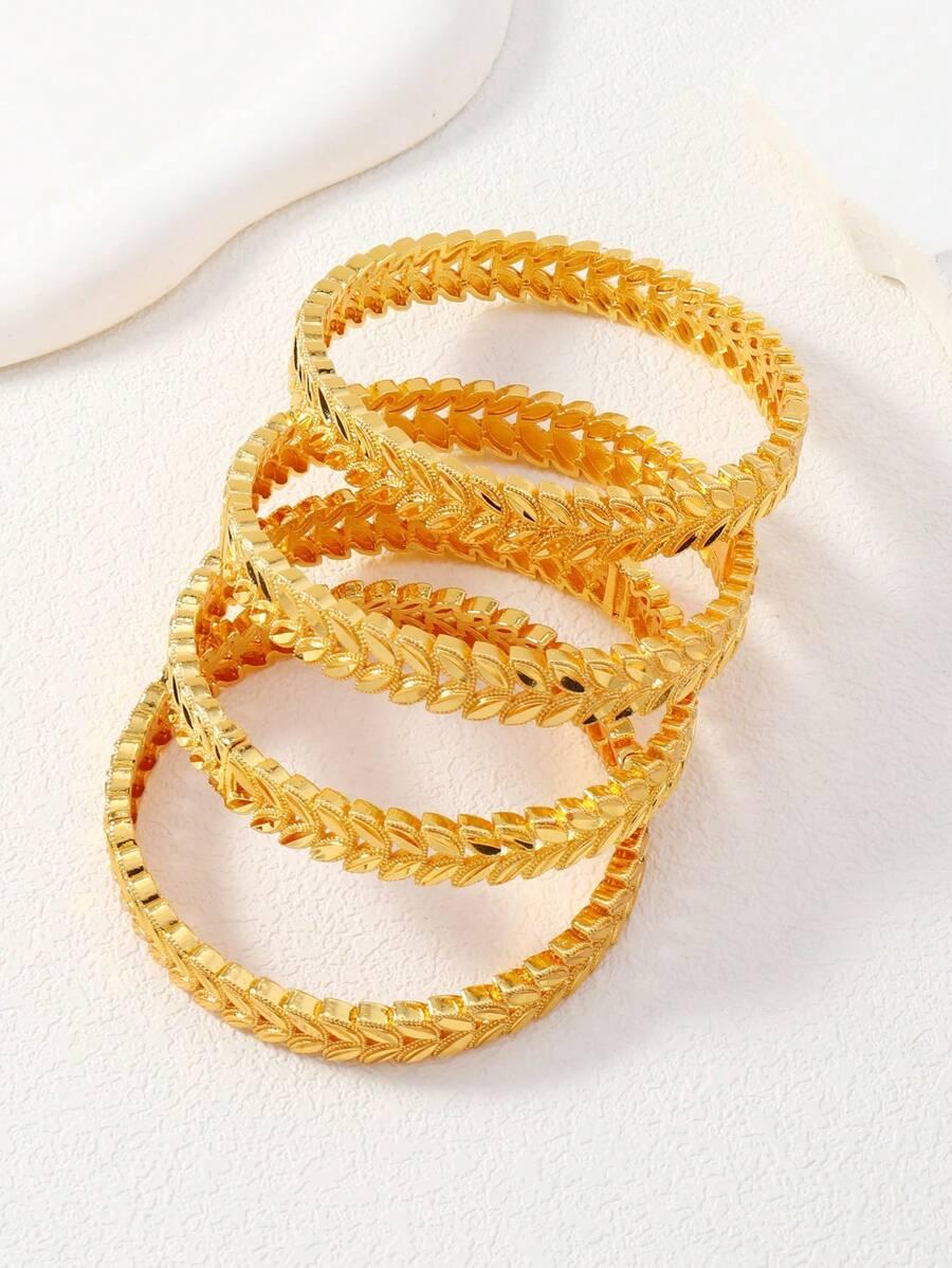 złota bransoletka 4-pack