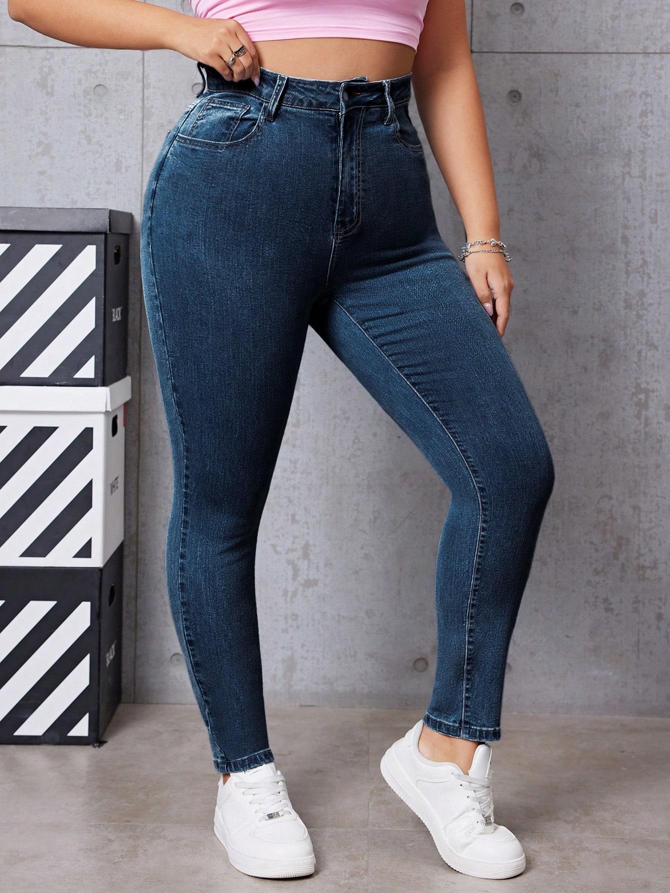 SPODNIE JEANS WYSOKI STAN