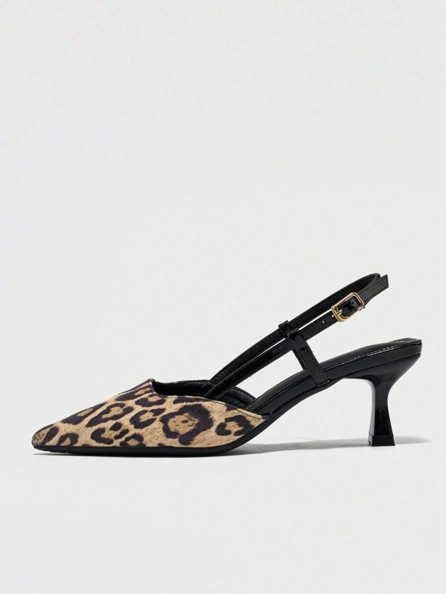 CZÓŁENKA NA OBCASIE ANIMAL PRINT