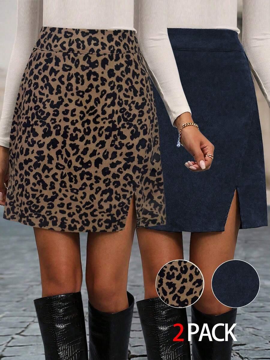 MINI SPÓDNICA ANIMAL PRINT