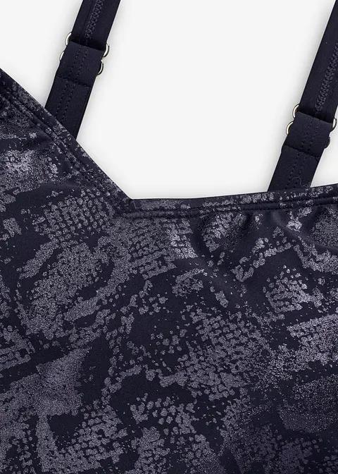 JEDNOCZĘŚCIOWY STRÓJ KĄPIELOWY animal print połysk