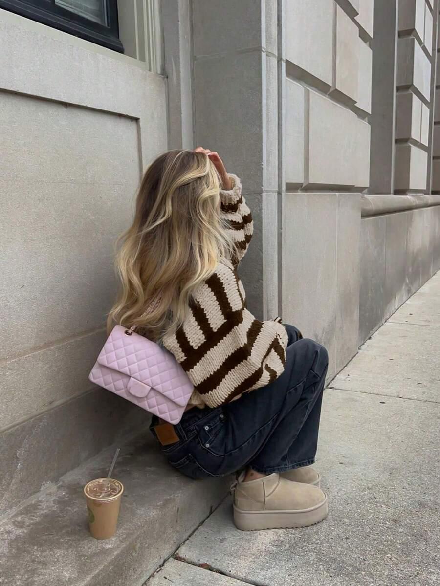 SWETER GUZIKI PASKI 