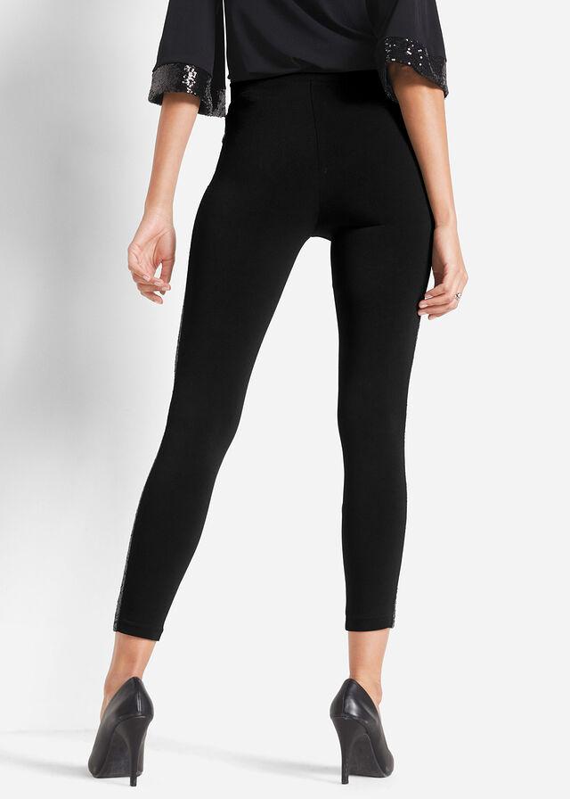 LEGGINSY Z CEKINAMI
