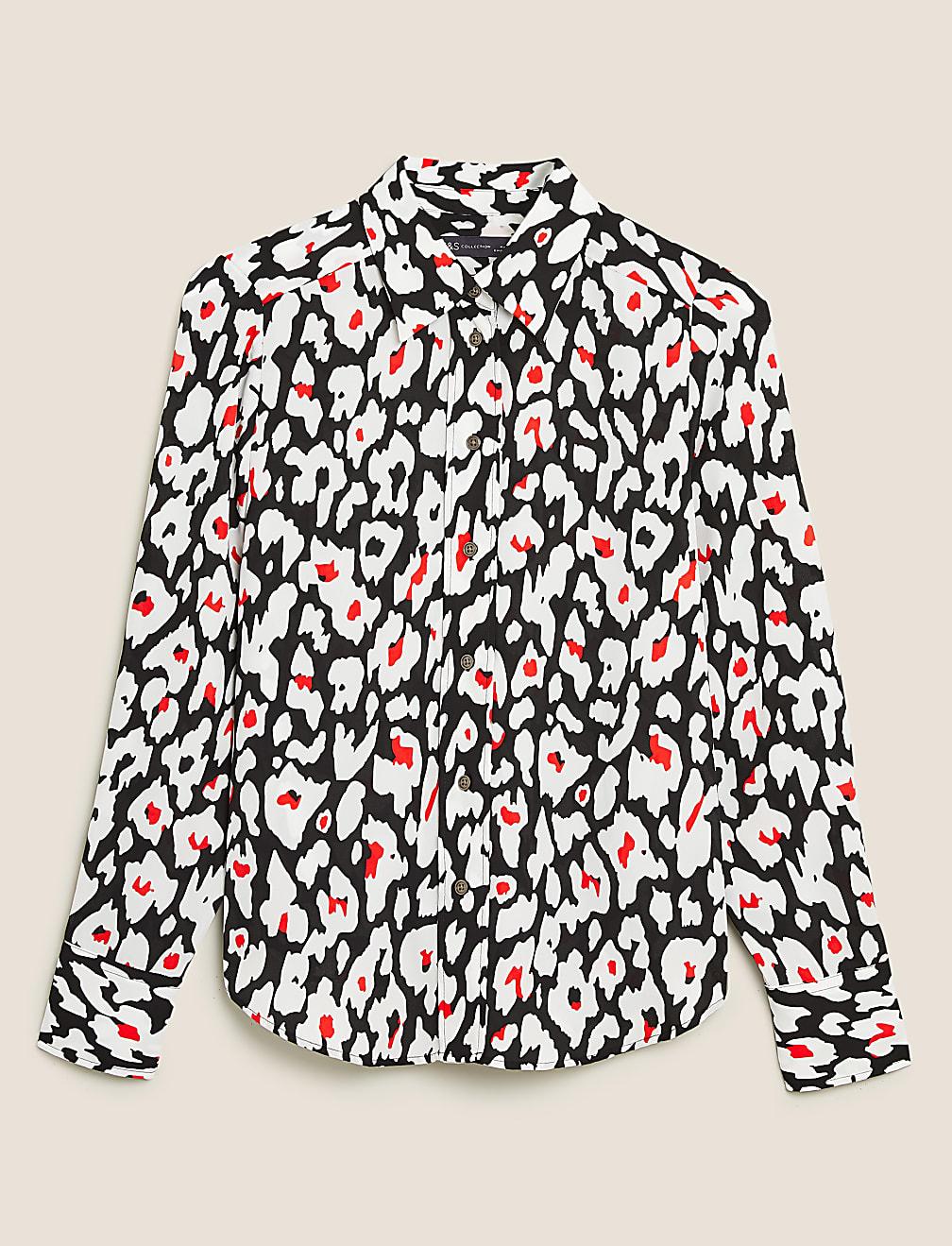 koszula animal print T43-3602-ZZ