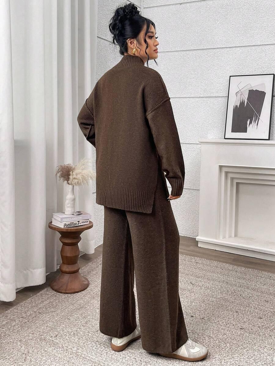 sweter spodnie komplet 