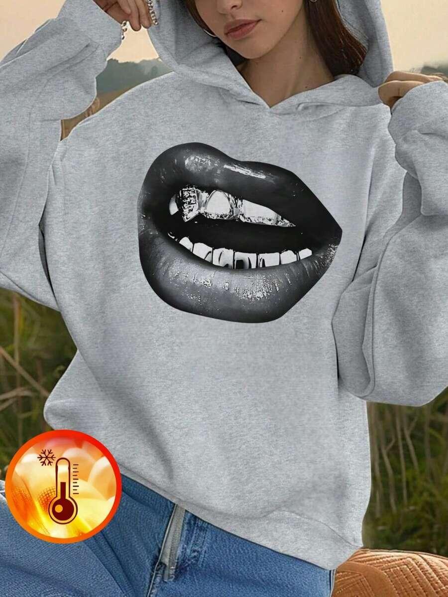 BLUZA Z KAPTUREM