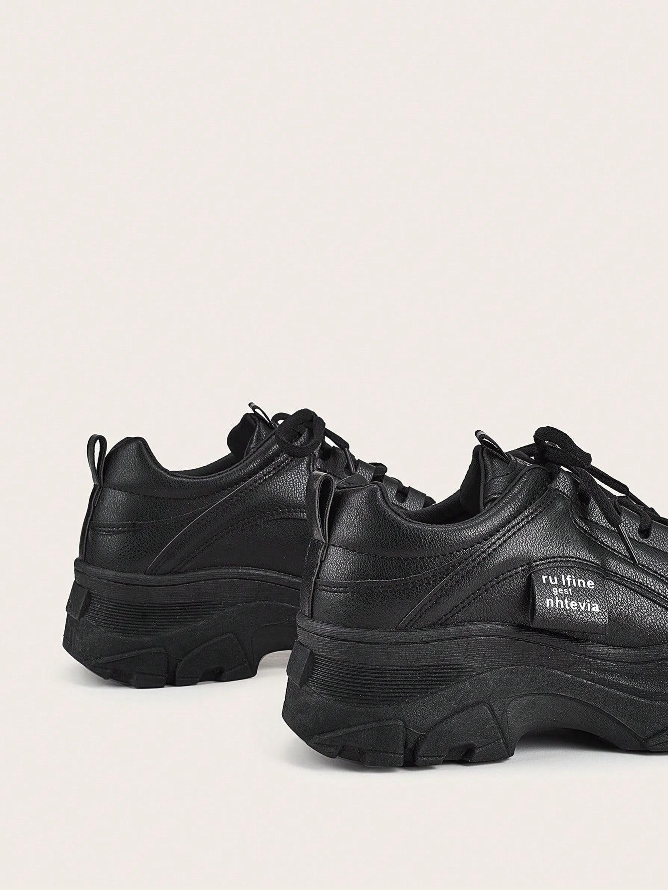CZARNE BUTY SPORTOWE