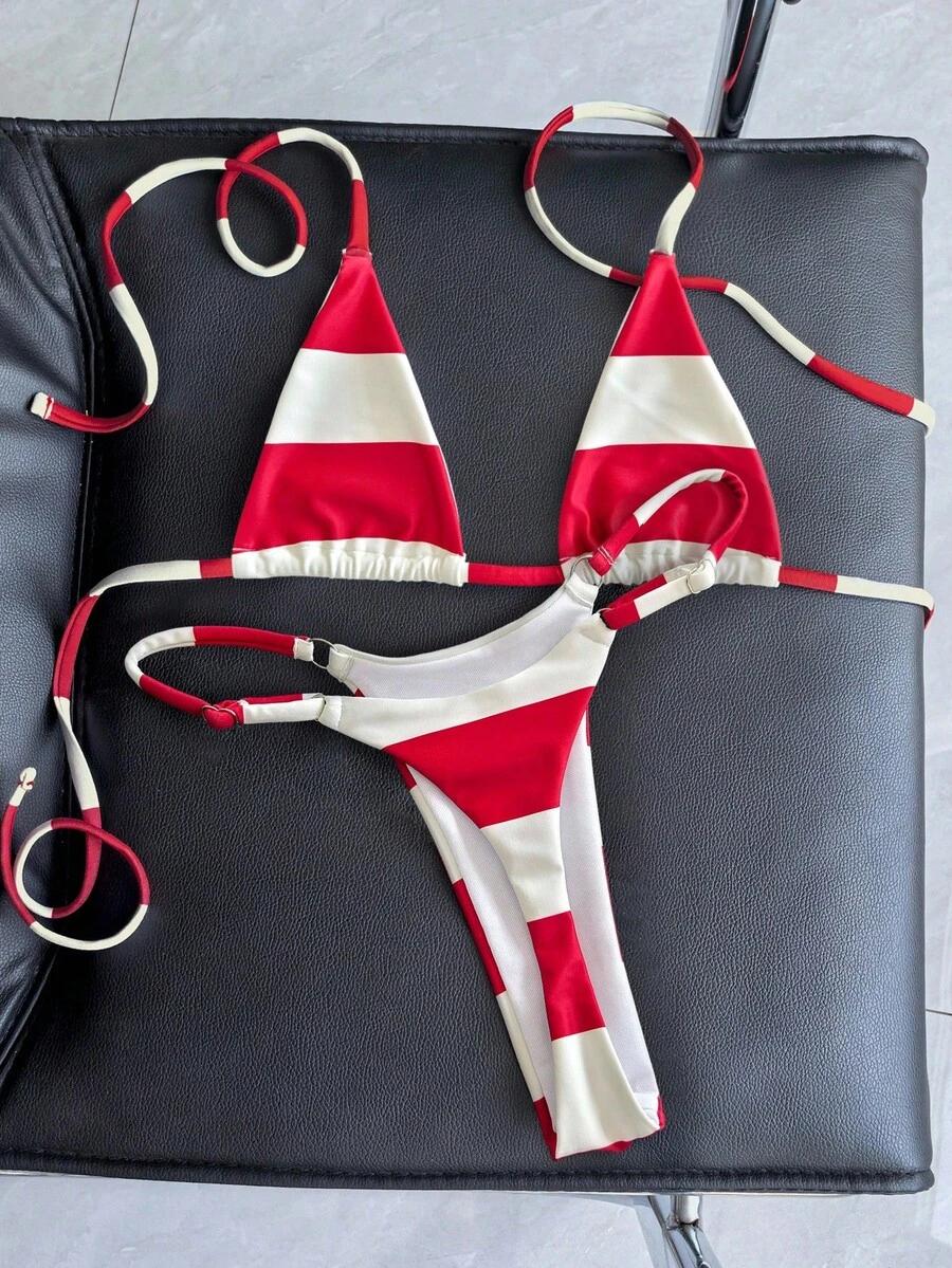 komplet bikini print