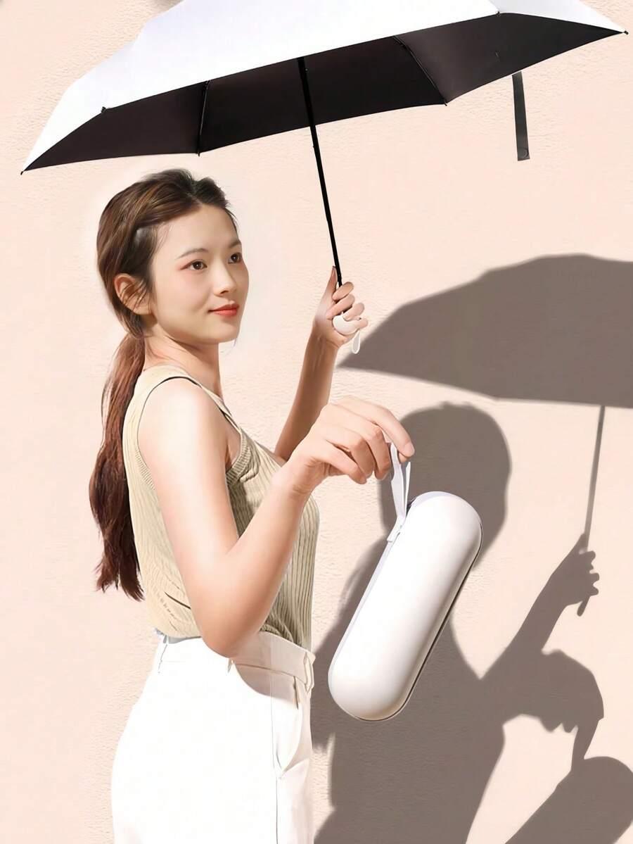 fioletowy wodoodporny parasol