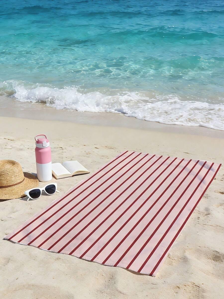 RĘCZNIK PLAŻOWY WZÓR PASKI