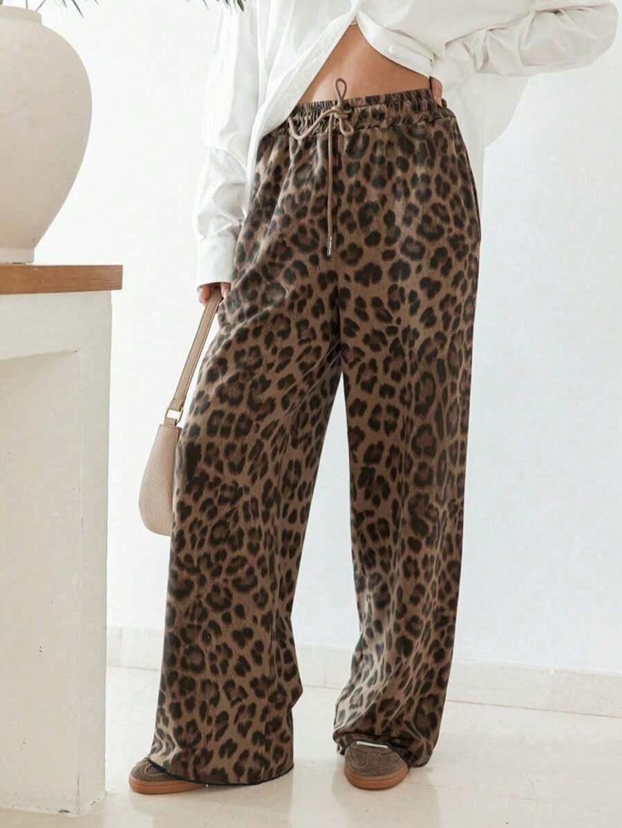spodnie animal print 