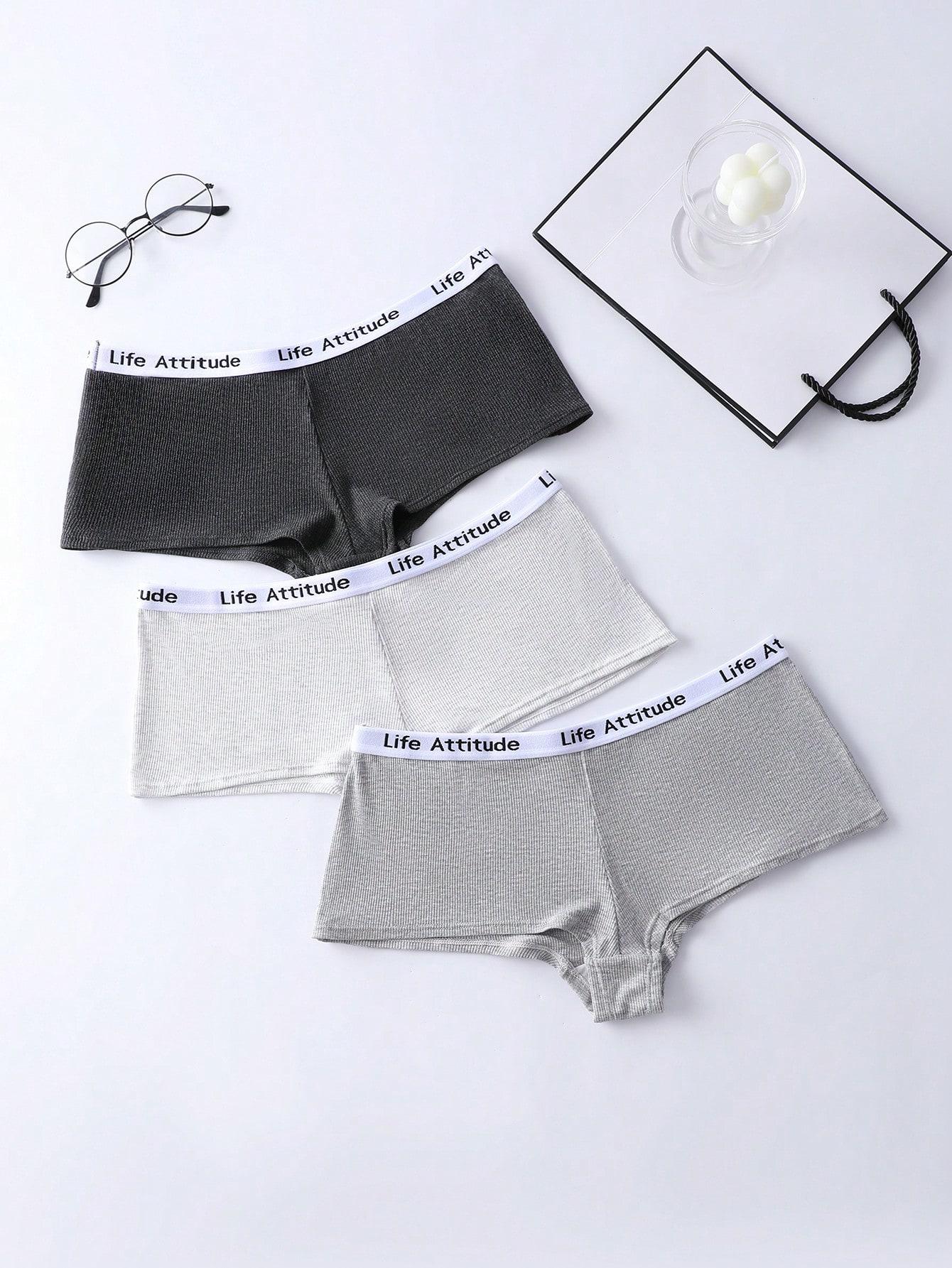 majtki napis 3-pack