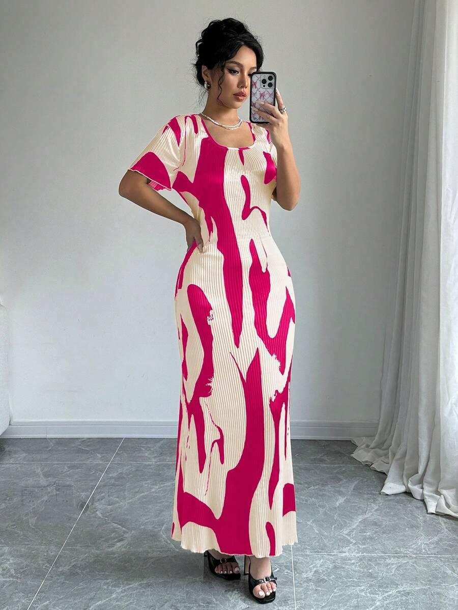 PLISOWANA MAXI SUKIENKA