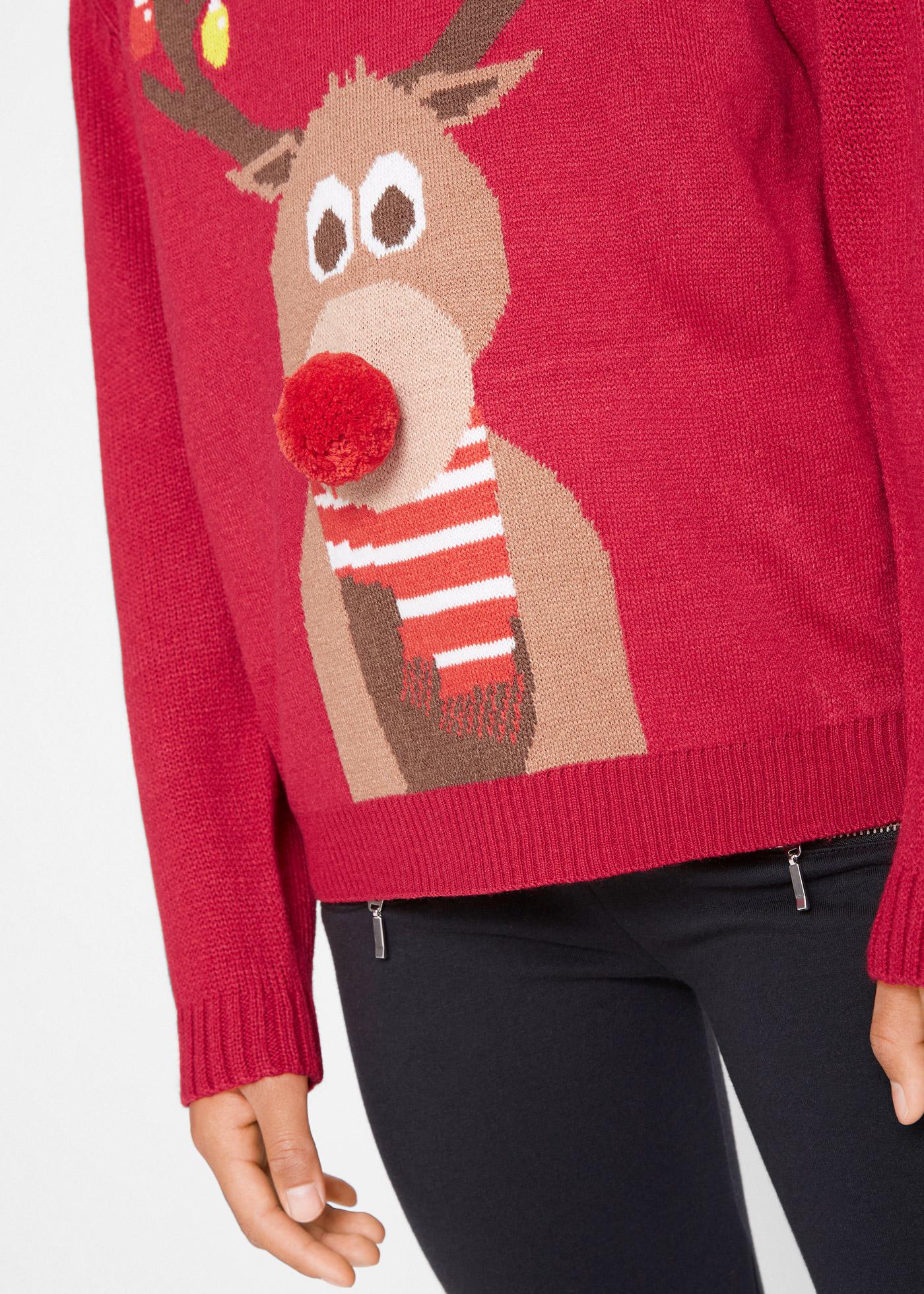 SWETER Z MOTYWEM ŚWIĄTECZNYM