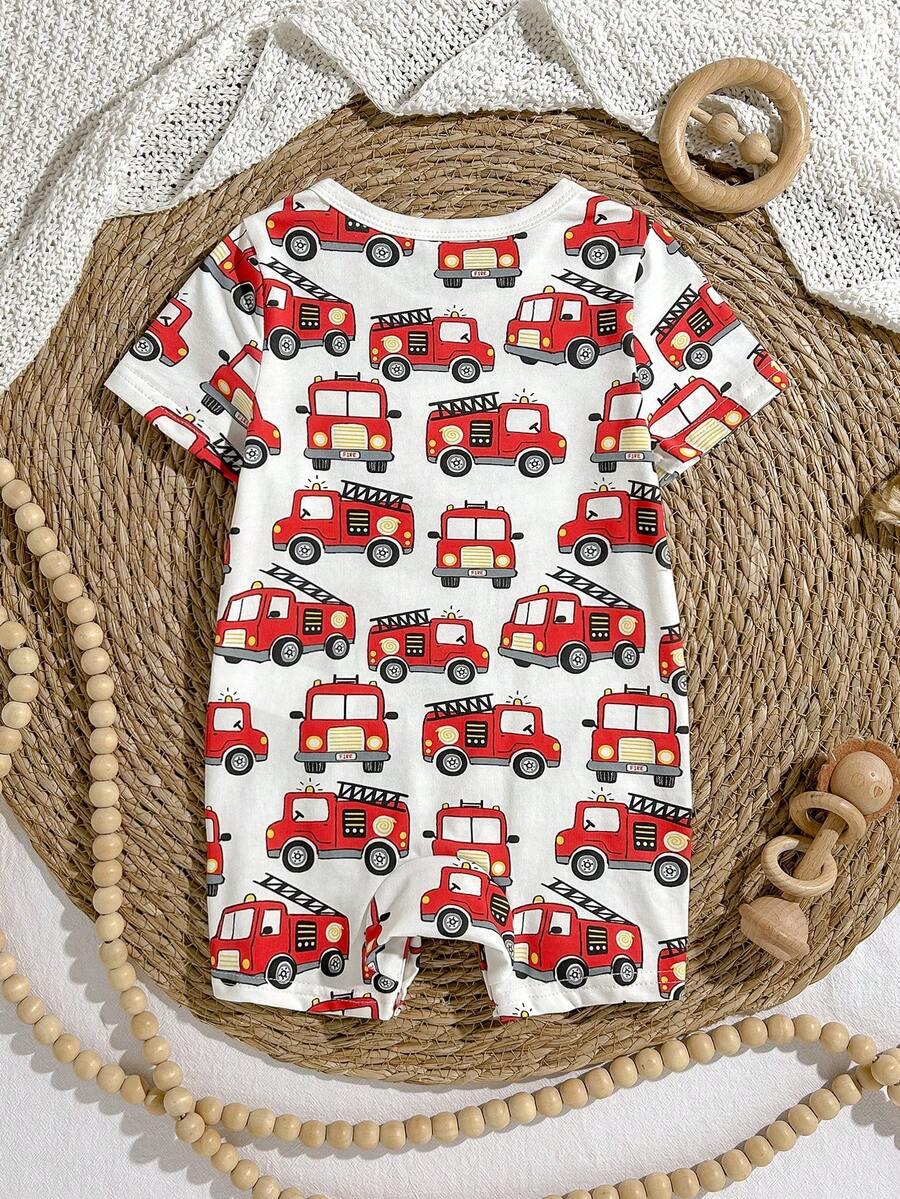 RAMPERS PRINT KRÓTKI RĘKAW
