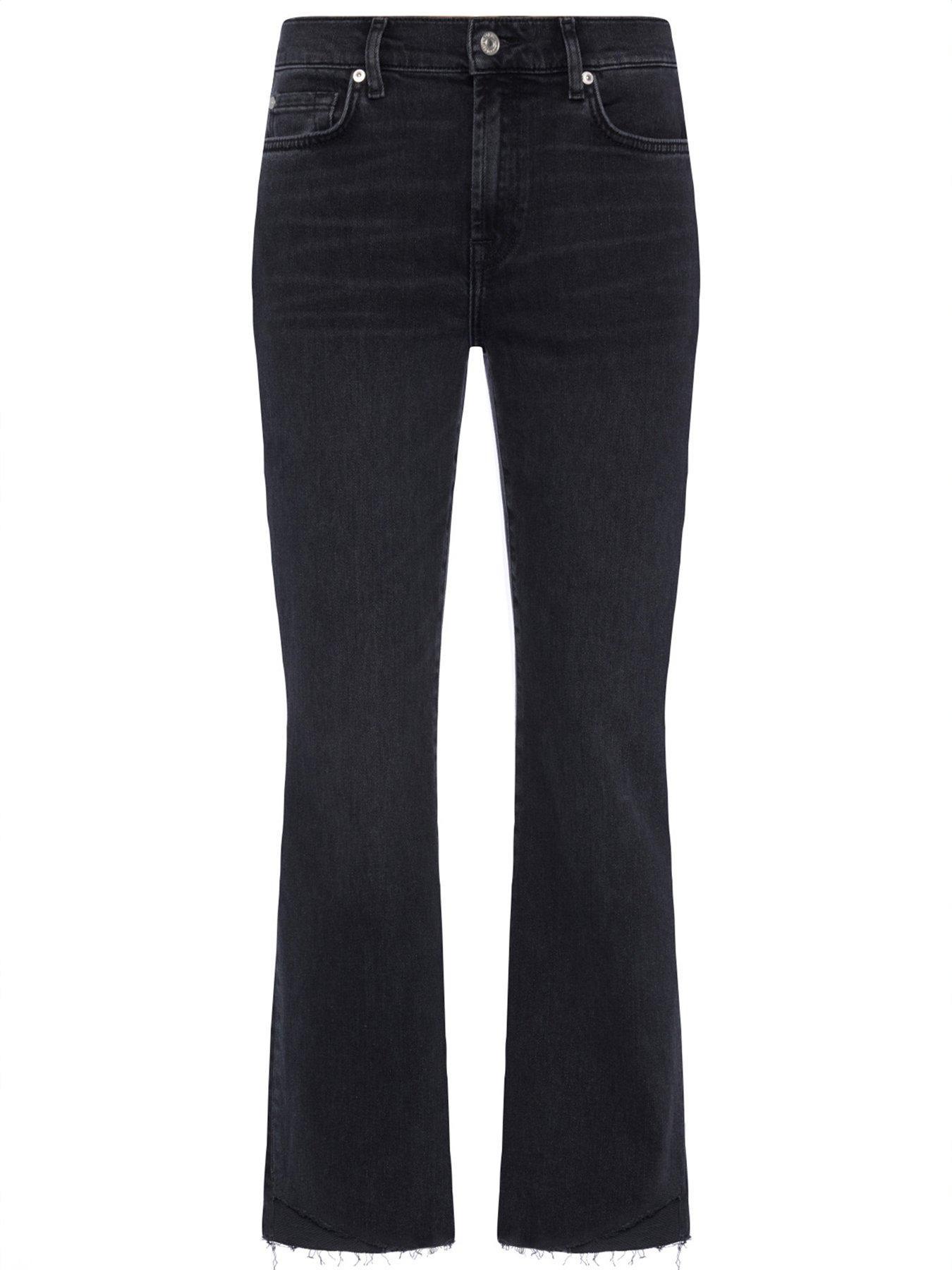 LUXE VINTAGE JEANSY Z ROZSZERZANĄ NOGAWKĄ 