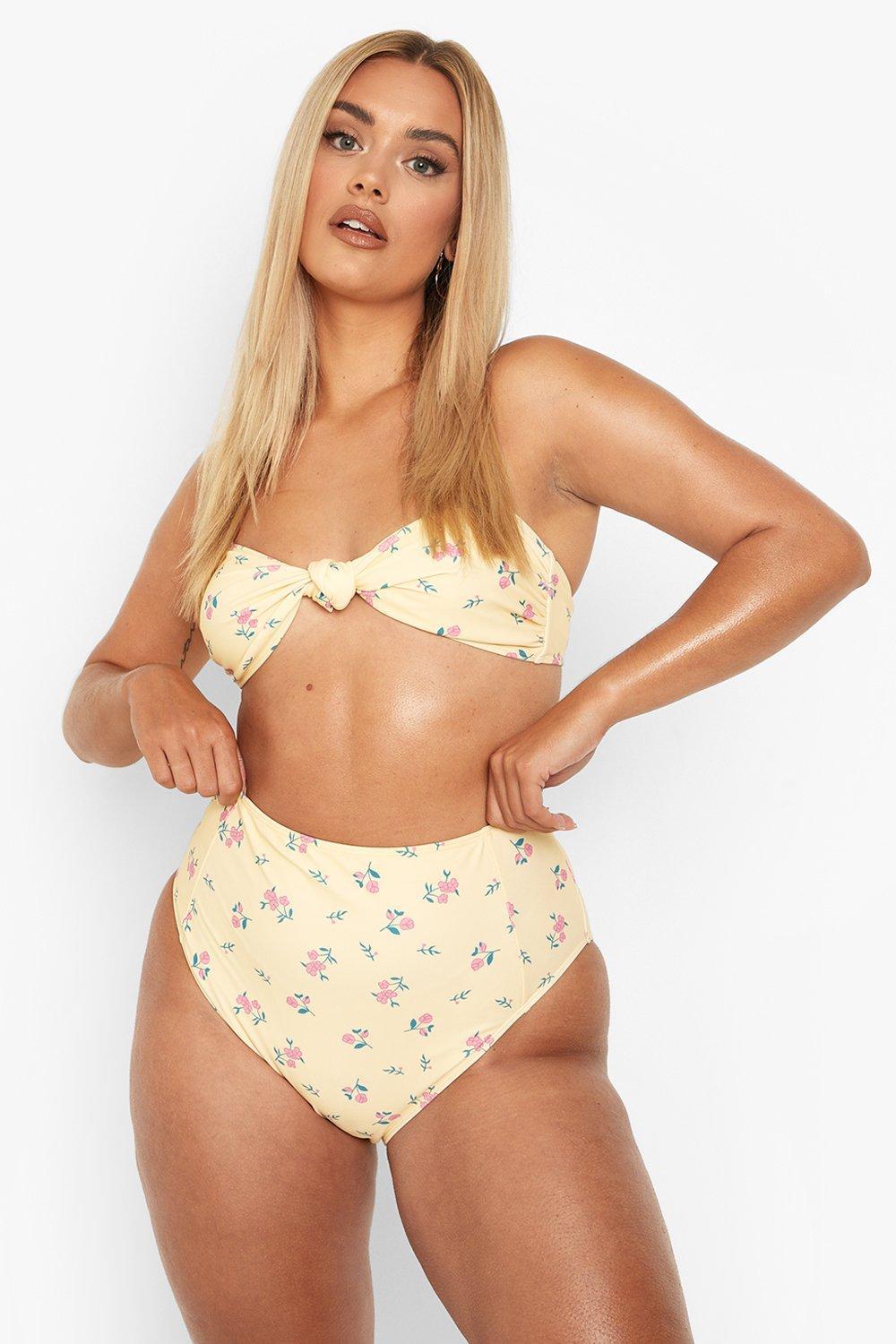 DÓŁ OD BIKINI KWIATY