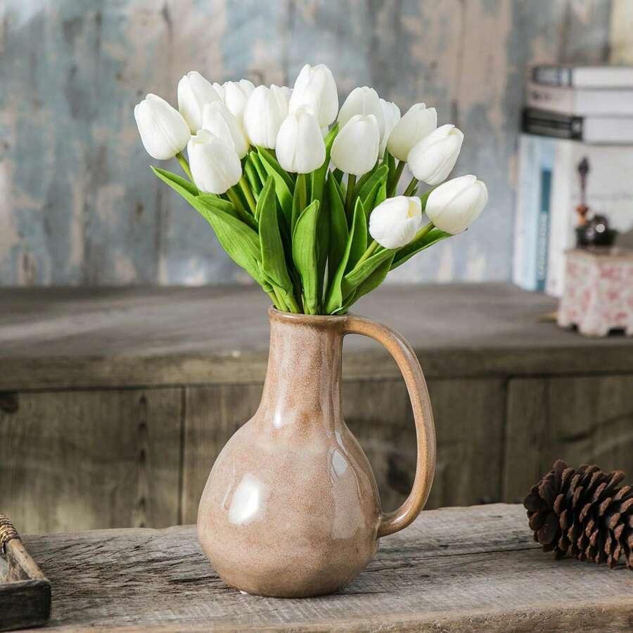sztuczne kwiaty tulipan 10-pack